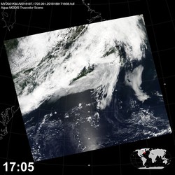 Level 1B Image at: 1705 UTC