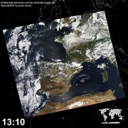 Level 1B Image at: 1310 UTC