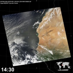 Level 1B Image at: 1430 UTC