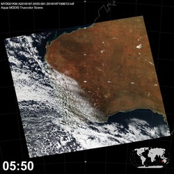 Level 1B Image at: 0550 UTC