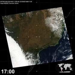 Level 1B Image at: 1700 UTC