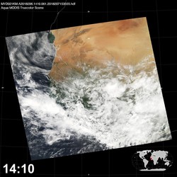 Level 1B Image at: 1410 UTC