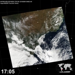 Level 1B Image at: 1705 UTC