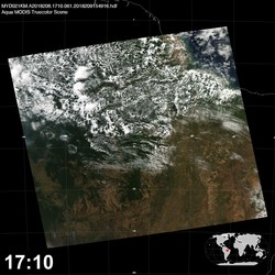 Level 1B Image at: 1710 UTC