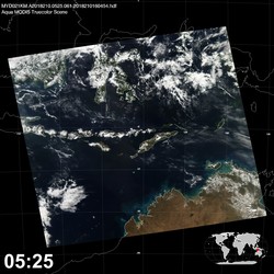 Level 1B Image at: 0525 UTC