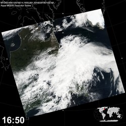 Level 1B Image at: 1650 UTC