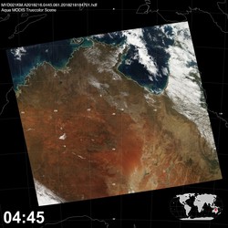 Level 1B Image at: 0445 UTC