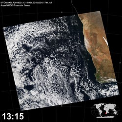 Level 1B Image at: 1315 UTC