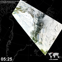 Level 1B Image at: 0525 UTC