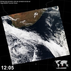 Level 1B Image at: 1205 UTC