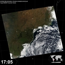 Level 1B Image at: 1705 UTC