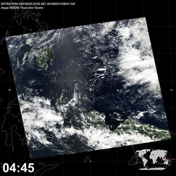 Level 1B Image at: 0445 UTC