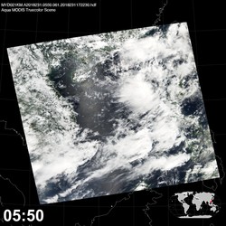 Level 1B Image at: 0550 UTC