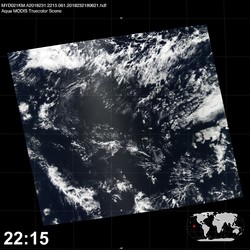 Level 1B Image at: 2215 UTC