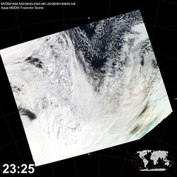 Level 1B Image at: 2325 UTC