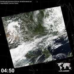 Level 1B Image at: 0450 UTC