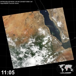 Level 1B Image at: 1105 UTC