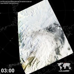 Level 1B Image at: 0300 UTC