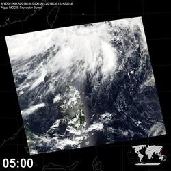 Level 1B Image at: 0500 UTC