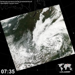 Level 1B Image at: 0735 UTC