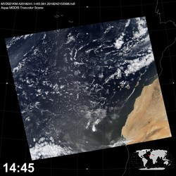 Level 1B Image at: 1445 UTC