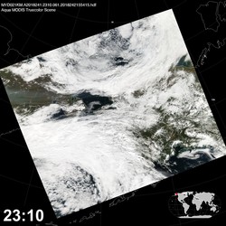 Level 1B Image at: 2310 UTC