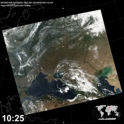 Level 1B Image at: 1025 UTC