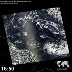 Level 1B Image at: 1650 UTC