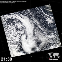 Level 1B Image at: 2130 UTC