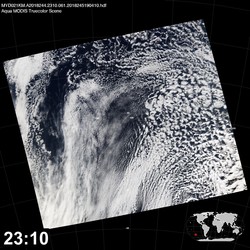 Level 1B Image at: 2310 UTC