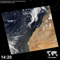 Level 1B Image at: 1420 UTC