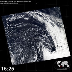 Level 1B Image at: 1525 UTC