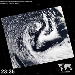 Level 1B Image at: 2335 UTC