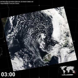 Level 1B Image at: 0300 UTC