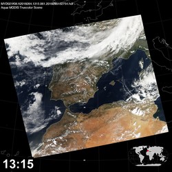 Level 1B Image at: 1315 UTC