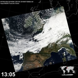 Level 1B Image at: 1305 UTC