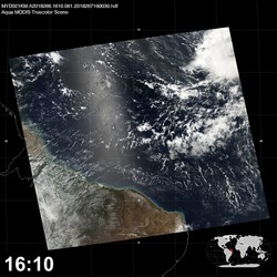 Level 1B Image at: 1610 UTC