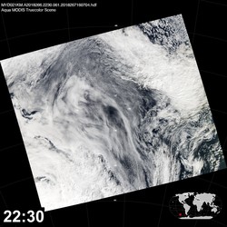 Level 1B Image at: 2230 UTC