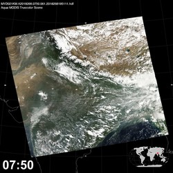 Level 1B Image at: 0750 UTC