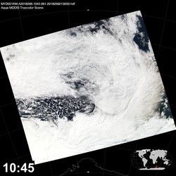 Level 1B Image at: 1045 UTC