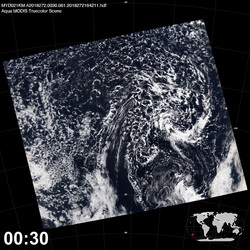 Level 1B Image at: 0030 UTC