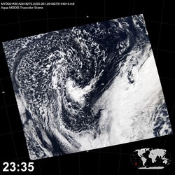 Level 1B Image at: 2335 UTC