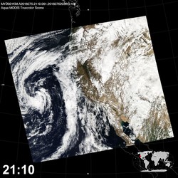 Level 1B Image at: 2110 UTC