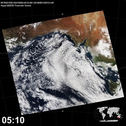 Level 1B Image at: 0510 UTC