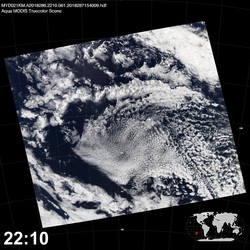 Level 1B Image at: 2210 UTC