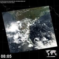 Level 1B Image at: 0805 UTC