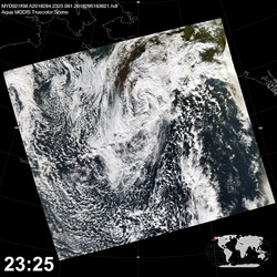 Level 1B Image at: 2325 UTC