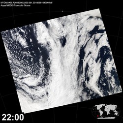 Level 1B Image at: 2200 UTC