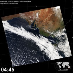 Level 1B Image at: 0445 UTC