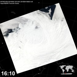 Level 1B Image at: 1610 UTC